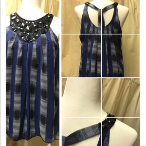 eci New York Top w/Back Tie Size 10